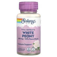 Vital Extracts White Peony 500 mg Пион белый Solaray