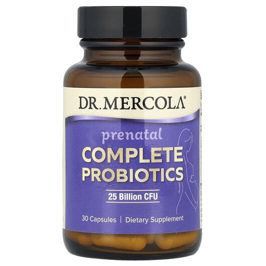 Основное фото товара Prenatal Complete Probiotics 25 Billion CFU, Пробиотики, 30 капсу
