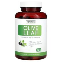 Olive Leaf Листья оливы Healths Harmony 120 капсул
