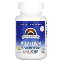 Мелатонін Melatonin Orange Flavored Lozenge 2.5 mg Мелатонін Melatonin Orange Flavored Lozenge 2.5 mg