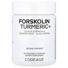 Форсколін Forskolin Turmeric+ CodeAge 90 капсул