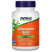 Cinnamon Bark 600 mg Корица Кора 600 мг NOW