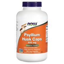 Psyllium Husk Caps Псиллиум 500 мг NOW 500 капсул