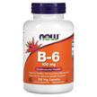 NOW, B-6 100 mg, Вітамін B6 100 мг, 250 капсул