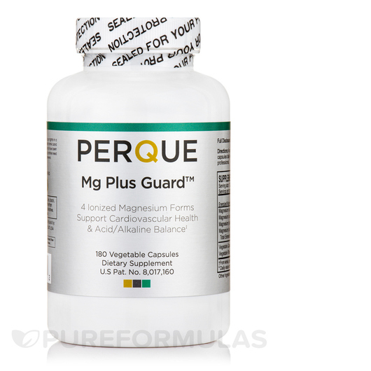 Основное фото товара Perque, Магний, Mg Plus Guard, 180 капсул