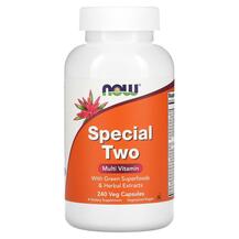 Мультивітаміни Special Two Multi NOW 240 капсул