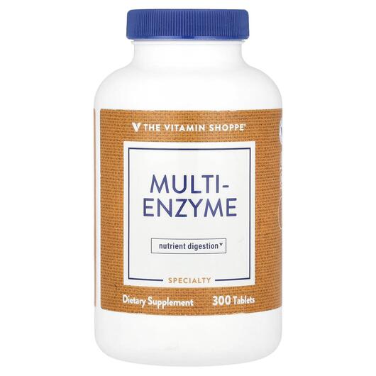 Основне фото товара TheVitaminShoppe, Multi-Enzyme, Ферменти, 300 таблеток