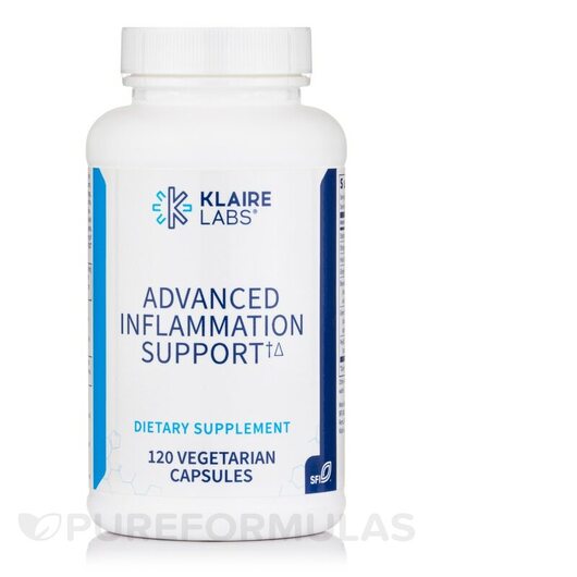 Основне фото товара Advanced Inflammation Support, Підтримка запалення, 120 капсул