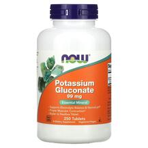 Глюконат Калію 99 мг Potassium Gluconate 99 mg NOW