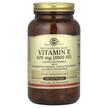 Фото товару Solgar, Natural Vitamin E 1000 IU, Вітамін Е 1000 МО, 100 капсул