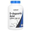 Performance D-Aspartic Acid 2000 mg, Аспартат, 180 капсул