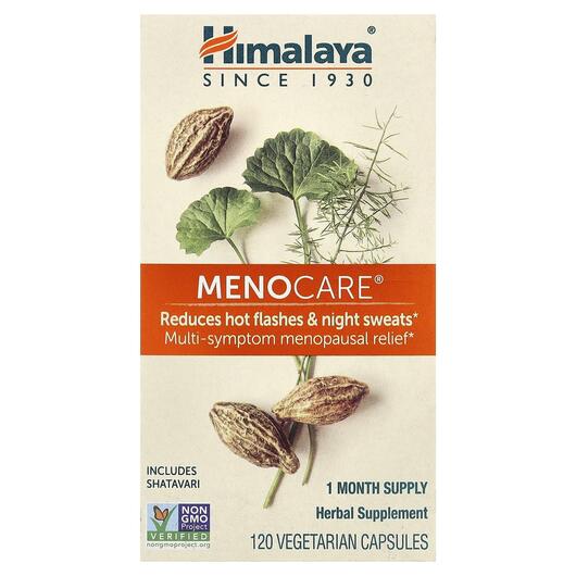 Основне фото товара Himalaya, MenoCare, Підтримка менопаузи, 120 капсул