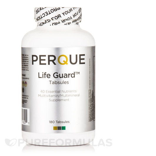 Основне фото товара Perque, PERQUE2 Life Guard, Мультивітаміни, 180 таблеток