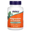 NOW, Magnesium Calcium, Магній Кальцій 2:1 Цинк D3, 100 таблеток