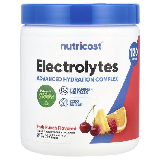 Основное фото товара Electrolytes Advanced Hydration Complex Fruit Punch, Электролиты,