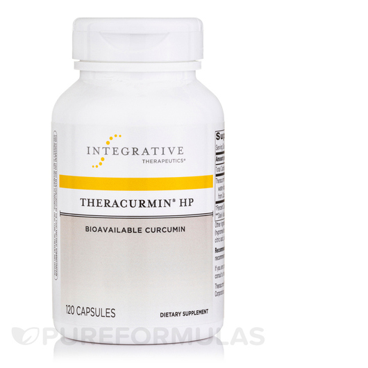 Основне фото товара Integrative Therapeutics, Theracurmin HP, Куркумін, 120 капсул
