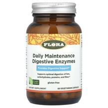 Adult Enzyme Blend Ферменты Flora 60 капсул
