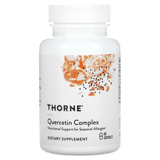 Основне фото товара Thorne, Quercenase, Кверцетин, 60 капсул