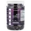 Фото товару Vegan Iron Gummies with Vitamin C Grape, Залізо, 240 таблеток