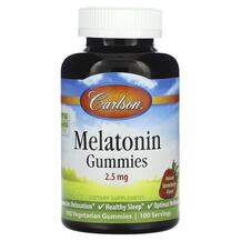 Melatonin Gummies 2.5 mg Мелатонин Carlson 100 таблеток