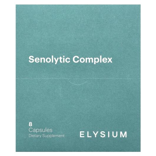 Основное фото товара Elysium, Клеточное здоровье, Senolytic Complex, 8 капсул