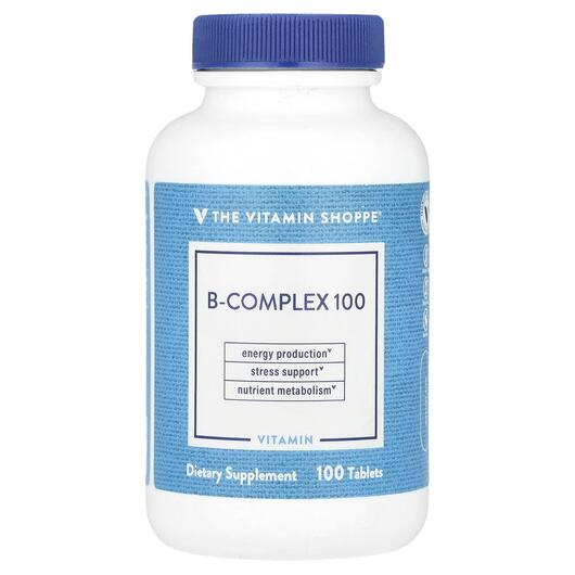 Основне фото товара TheVitaminShoppe, B-Complex 100, B-комплекс, 100 таблеток