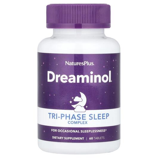 Основне фото товара Dreaminol Tri-Phase Sleep Complex, Підтримка сну, 60 таблеток