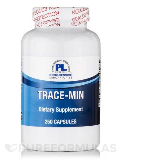 Основное фото товара Progressive Labs, Минеральные добавки, Trace Min Plus, 250 капсул