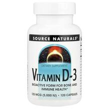 Вітамін D-3 5000 МО Vitamin D-3 5000 IU 120 Source Вітамін D-3 5000 МО Vitamin D-3 5000 IU 120 Source