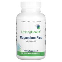 Магній B6 Magnesium Plus Seeking Health 100 капсул