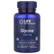 Life Extension, Глицин 1000 мг, Glycine 1000 mg, 100 капсул