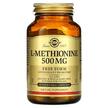 Solgar, L-Метионин 500 мг, L-Methionine 500 mg, 90 капсул