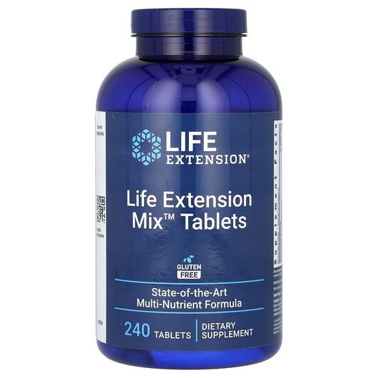 Основне фото товара Life Extension Mix Tablets, Мультивітаміни, 240 таблеток