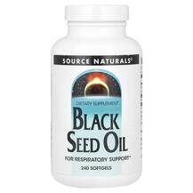 Black Seed Oil Черный тмин Source Naturals 240 капсул