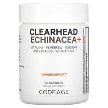 Ехінацея Clearhead Echinacea+ Vitamins Feverfew Ginseng