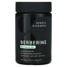 Sports Research, Berberine With Coconut Oil 500 mg, Берберин, ...