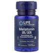 Фото товару Life Extension, Melatonin IR/XR, Мелатонін, 60 капсул
