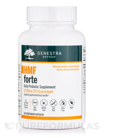 Основне фото товара Genestra, HMF Forte, Пробіотики, 120 капсул