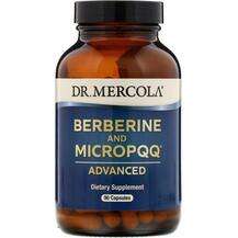 Dr Mercola, Berberine with MicroPPQ, Берберин з PPQ, 90 капсул