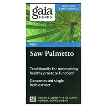 Saw Palmetto for Men Экстракт Пальметто Gaia Herbs