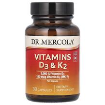 Vitamins D3 K2 Витамины D3 + K2 Dr. Mercola