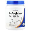 Nutricost, L-Arginine Unflavored, L-Аргінін, 1 кг