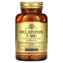 Мелатонін 5 мг Melatonin 5 mg Solgar 120 нагетсів Мелатонін 5 мг Melatonin 5 mg Solgar 120 нагетсів