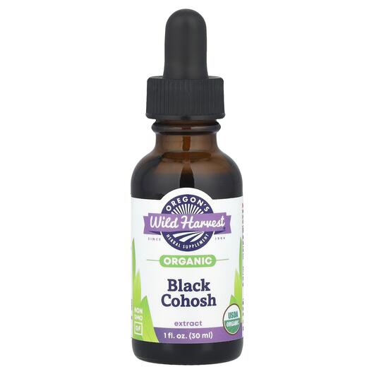 Основное фото товара Клопогон кистевидный, Organic Black Cohosh Extract, 30 мл