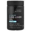Фото товару Alaskan Cod Liver Oil, Олія печінки тріски, 120 капсул