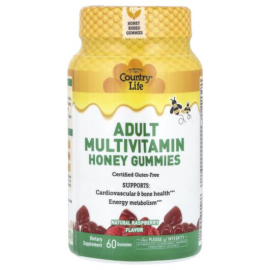 Основне фото товара Adult Multivitamin Honey Gummies, Мультивітаміни, 60 таблеток