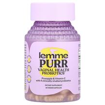 Пробіотики Purr Vaginal Health Probiotics Lemme