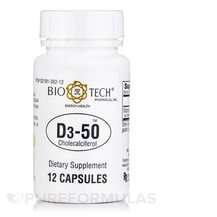 Вітамін D3 Холекальциферол D3-50 50000 IU Bio-Tech