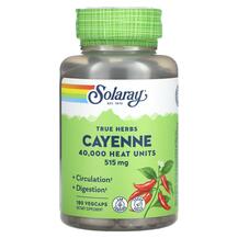 Перець каєнський True Herbs Cayenne 515 mg Solaray