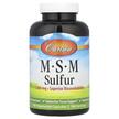 Carlson, МСМ Сера 1000 мг, MSM Sulfur 1000 mg, 180 капсул